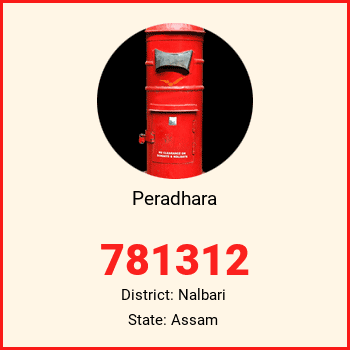 Peradhara pin code, district Nalbari in Assam