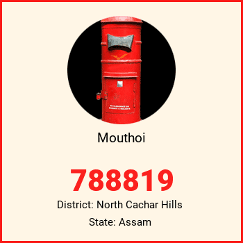 Mouthoi pin code, district North Cachar Hills in Assam