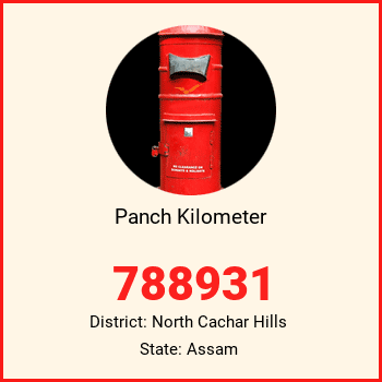 Panch Kilometer pin code, district North Cachar Hills in Assam