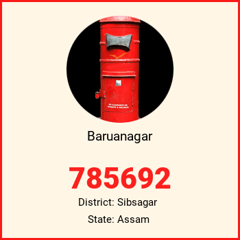 Baruanagar pin code, district Sibsagar in Assam
