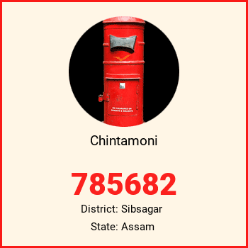 Chintamoni pin code, district Sibsagar in Assam