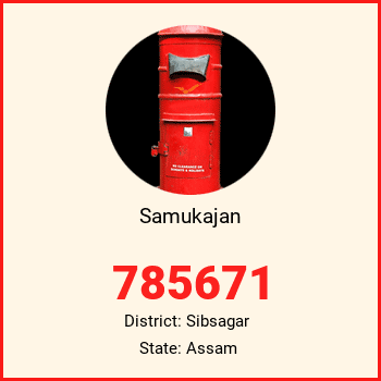 Samukajan pin code, district Sibsagar in Assam