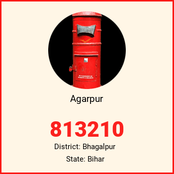 Agarpur pin code, district Bhagalpur in Bihar