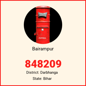 Bairampur pin code, district Darbhanga in Bihar