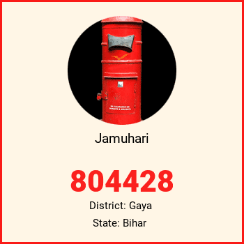 Jamuhari pin code, district Gaya in Bihar
