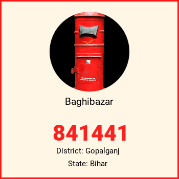 Baghibazar pin code, district Gopalganj in Bihar