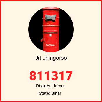 Jit Jhingoibo pin code, district Jamui in Bihar