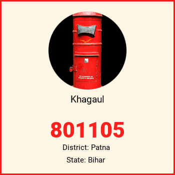 Khagaul pin code, district Patna in Bihar