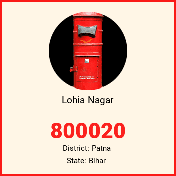 Lohia Nagar pin code, district Patna in Bihar