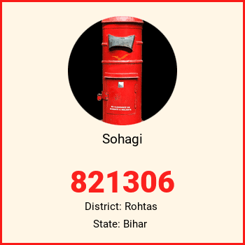 Sohagi pin code, district Rohtas in Bihar