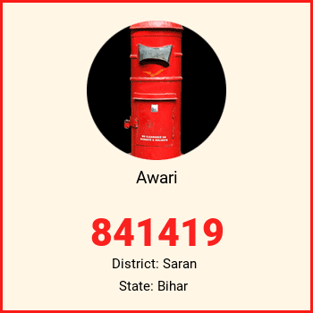 Awari pin code, district Saran in Bihar