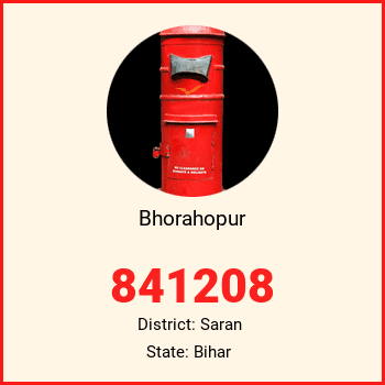 Bhorahopur pin code, district Saran in Bihar