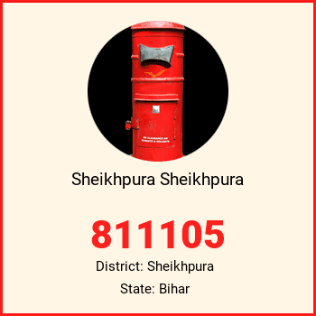 Sheikhpura Sheikhpura pin code, district Sheikhpura in Bihar