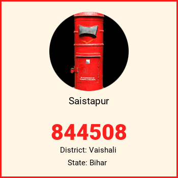 Saistapur pin code, district Vaishali in Bihar