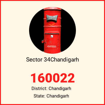 Sector 34Chandigarh pin code, district Chandigarh in Chandigarh