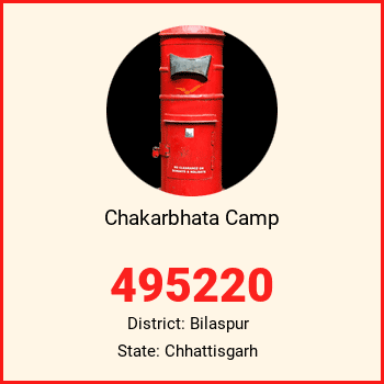 Chakarbhata Camp pin code, district Bilaspur in Chhattisgarh