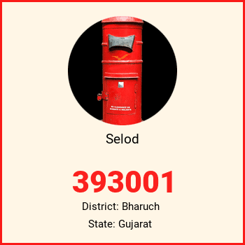 Selod pin code, district Bharuch in Gujarat