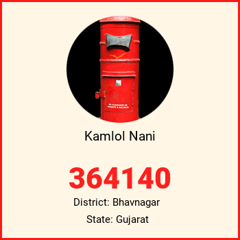 Kamlol Nani pin code, district Bhavnagar in Gujarat