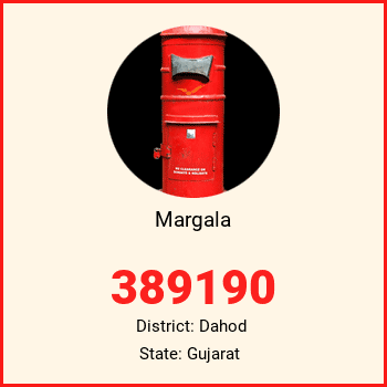 Margala pin code, district Dahod in Gujarat