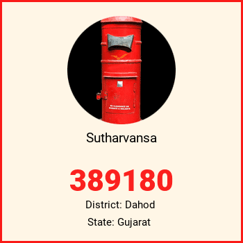 Sutharvansa pin code, district Dahod in Gujarat