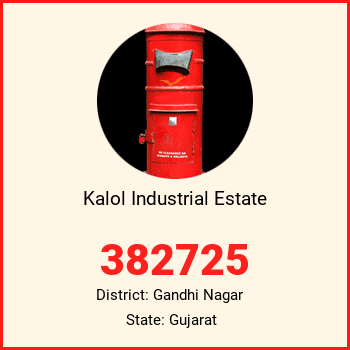Kalol Industrial Estate pin code, district Gandhi Nagar in Gujarat