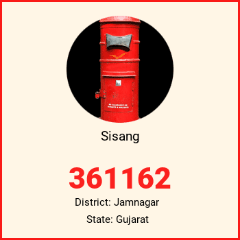 Sisang pin code, district Jamnagar in Gujarat