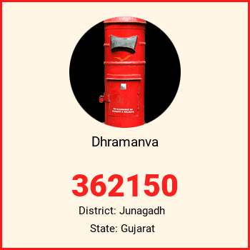 Dhramanva pin code, district Junagadh in Gujarat