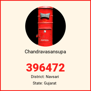 Chandravasansupa pin code, district Navsari in Gujarat
