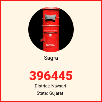 Sagra pin code, district Navsari in Gujarat
