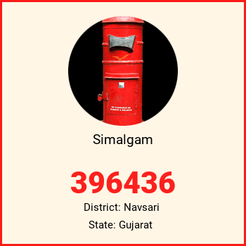 Simalgam pin code, district Navsari in Gujarat