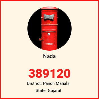 Nada pin code, district Panch Mahals in Gujarat