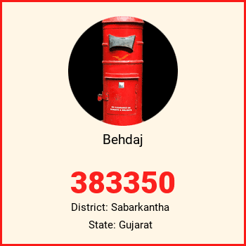 Behdaj pin code, district Sabarkantha in Gujarat