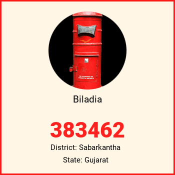 Biladia pin code, district Sabarkantha in Gujarat