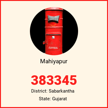 Mahiyapur pin code, district Sabarkantha in Gujarat