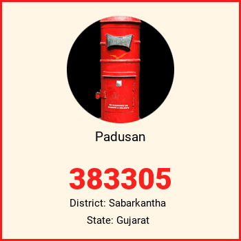 Padusan pin code, district Sabarkantha in Gujarat