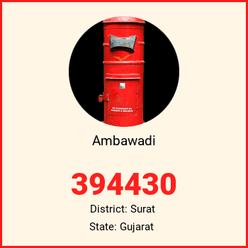Ambawadi pin code, district Surat in Gujarat