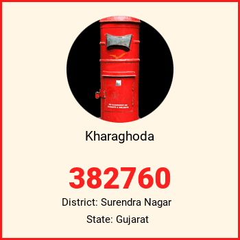 Kharaghoda pin code, district Surendra Nagar in Gujarat