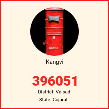 Kangvi pin code, district Valsad in Gujarat