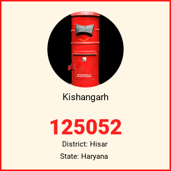Kishangarh pin code, district Hisar in Haryana