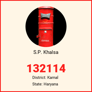S.P. Khalsa pin code, district Karnal in Haryana