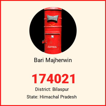 Bari Majherwin pin code, district Bilaspur in Himachal Pradesh