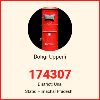 Dohgi Upperli pin code, district Una in Himachal Pradesh