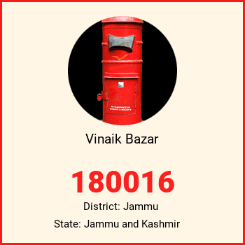 Vinaik Bazar pin code, district Jammu in Jammu and Kashmir