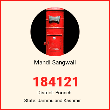 Mandi Sangwali pin code, district Poonch in Jammu and Kashmir