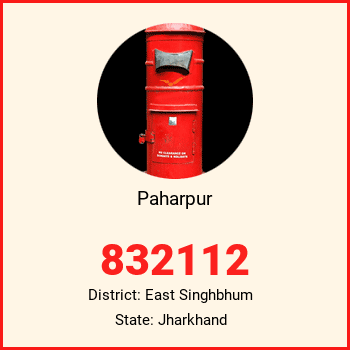 Paharpur pin code, district East Singhbhum in Jharkhand