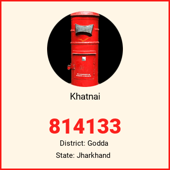Khatnai pin code, district Godda in Jharkhand