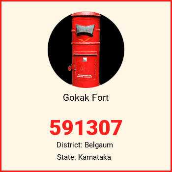 Gokak Fort pin code, district Belgaum in Karnataka