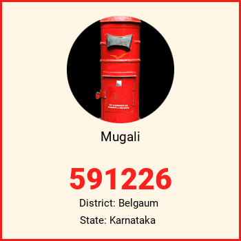 Mugali pin code, district Belgaum in Karnataka