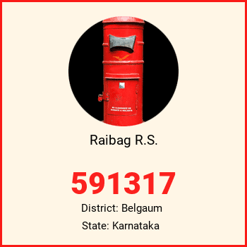 Raibag R.S. pin code, district Belgaum in Karnataka