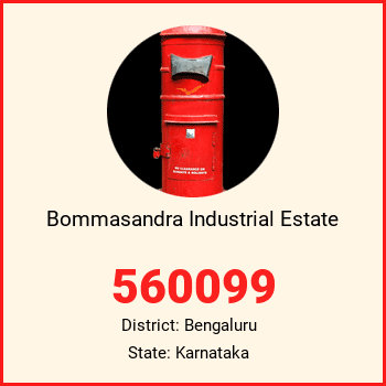 Bommasandra Industrial Estate pin code, district Bengaluru in Karnataka